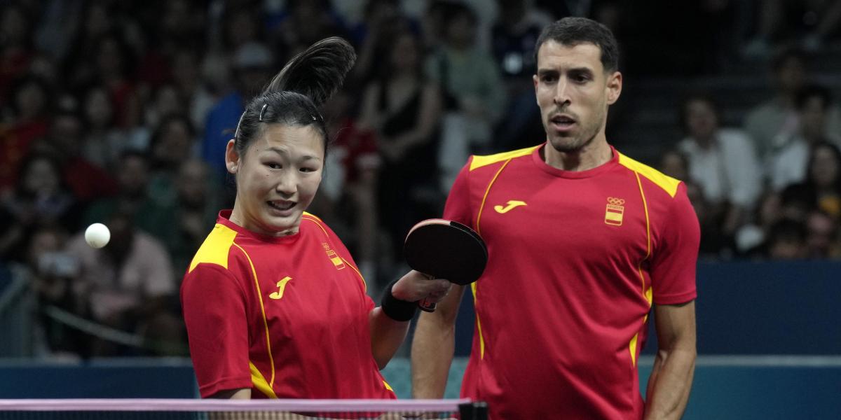 Xiao and Robles fall in rooms and run out of medal options in table tennis